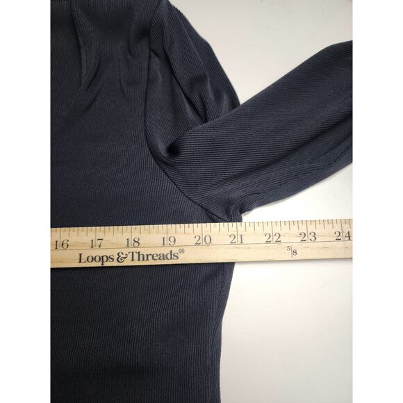 H&M Women's XXL Black Body suit corpcore, gothcore, comfort, basic, business - Picture 8 of 9